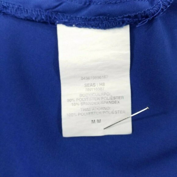 Nordic Track Blue Softshell Long Sleeve Full Zip Jacket Womens Size Medium - Picture 11 of 12